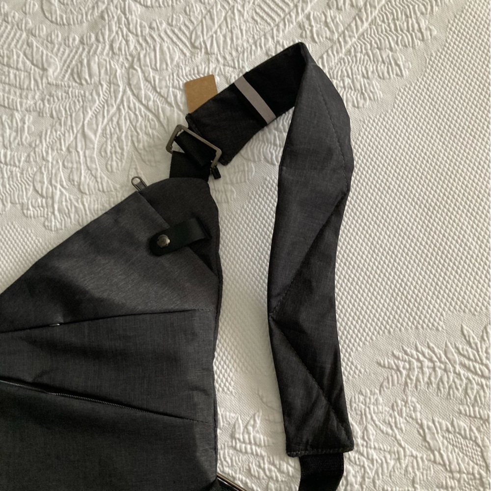 Wander Dark Gray Crossbody Bag - Picture 10 of 11